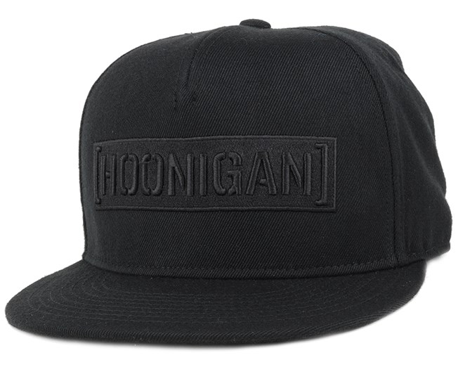 Censor Bar Black Snapback Hoonigan Caps Hat Co Uk Censor Bar Black Snapback Hoonigan