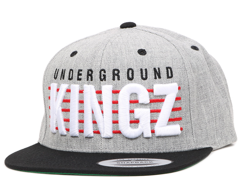 Casquette Snapback Mister Tee - Modèle COMPTON Noir - Taille Unique - Acrylique/laine