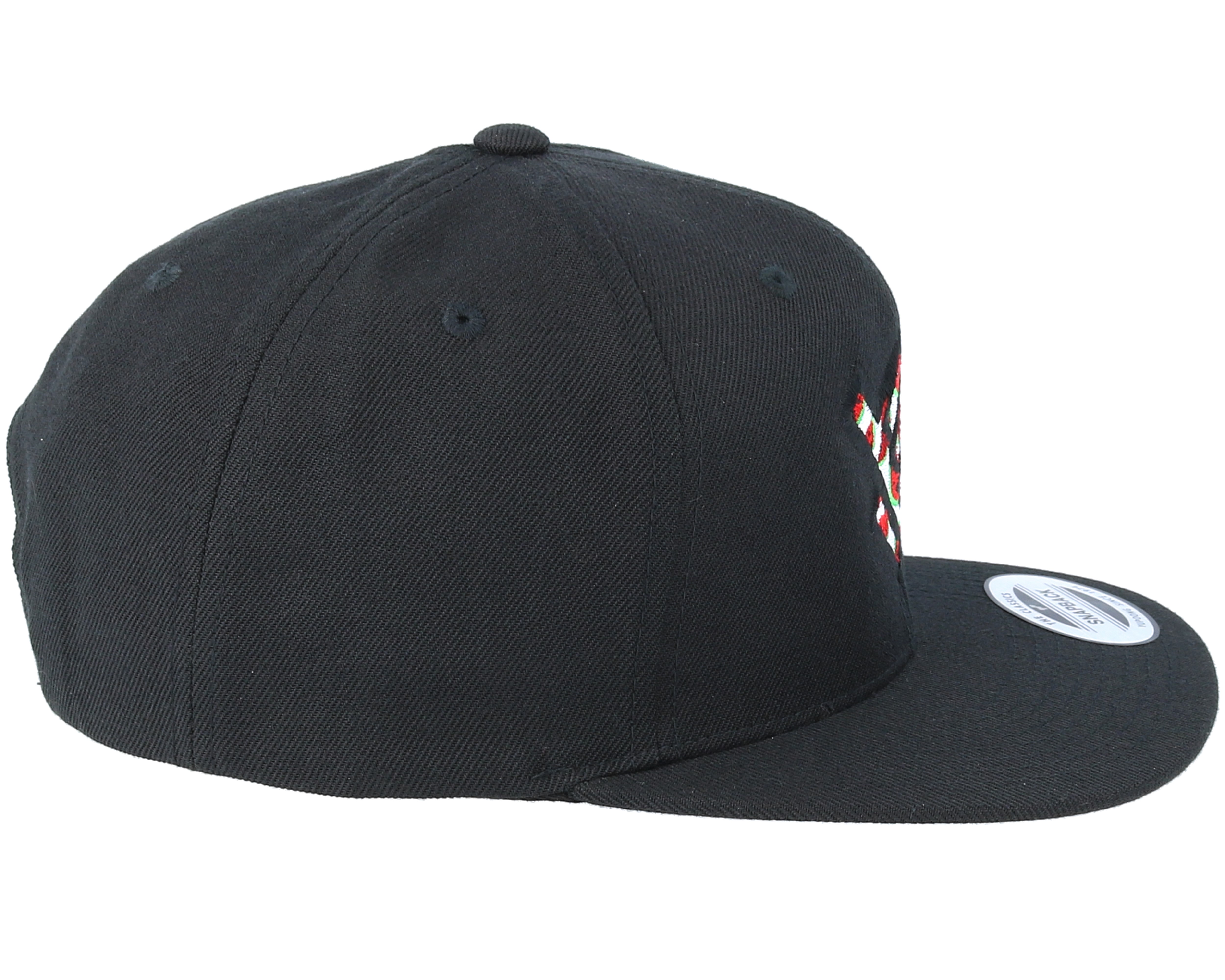 Shaka Hand Melons Black Snapback